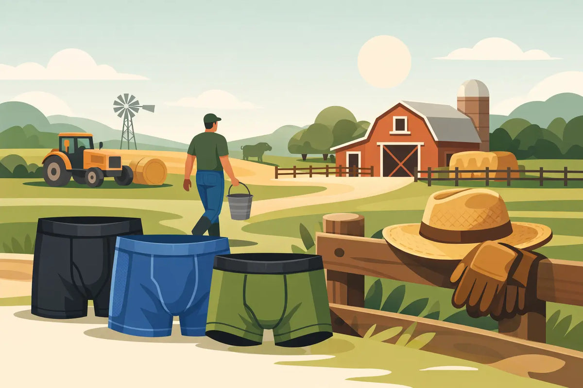 Best Underwear for Farm Work That Holds Up