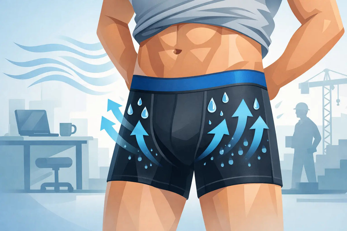 Moisture Wicking Underwear Men Can Work In